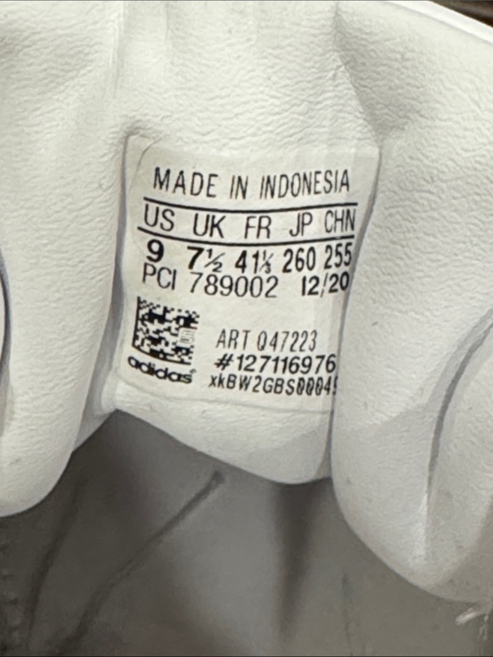 Adidas Superstar Egle Zvirblyte White Pink Art Sneakers NWOB Size 9 - Picture 9 of 14